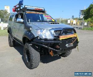 2008 Toyota Hilux KUN26R MY08 SR5 Silver Manual 5sp M 4D UTILITY