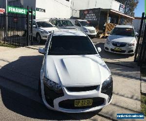 2010 Ford Falcon FG XR6 White Automatic 5sp A Sedan