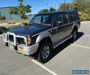 1996 Mitsubishi Triton GLX Turbo Diesel 4WD Green Manual 5sp M Dual Cab