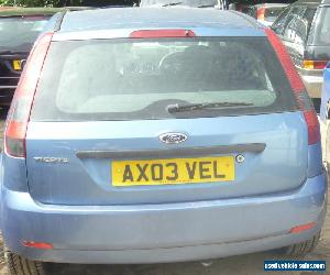 Ford Fiesta 2003 Zetec 5 Door, 1.4 Spares Or Repair