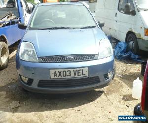 Ford Fiesta 2003 Zetec 5 Door, 1.4 Spares Or Repair