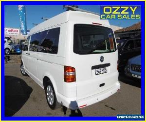 2008 Volkswagen Transporter T5 MY08 (LWB) White Automatic 6sp A Van