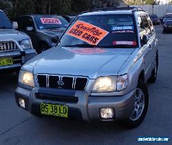 2001 Subaru Forester MY02 Limited Silver Manual 5sp M Wagon for Sale