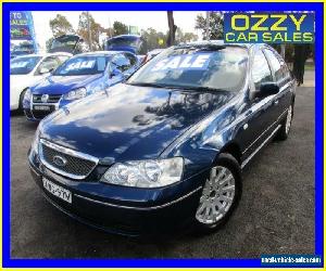 2003 Ford Fairmont BA Blue Automatic 4sp A Sedan