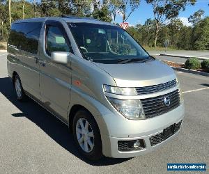 2003 Nissan Elgrand E51 Twin sun ro Silver Automatic 5sp A Wagon