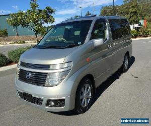 2003 Nissan Elgrand E51 Twin sun ro Silver Automatic 5sp A Wagon