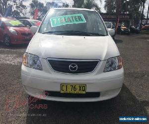 2000 Mazda MPV LW White Automatic 4sp A Wagon