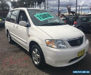 2000 Mazda MPV LW White Automatic 4sp A Wagon