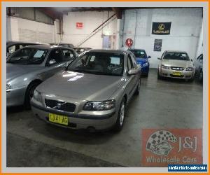 2001 Volvo S60 2.4T Gold Automatic 5sp A Sedan