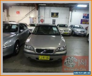 2001 Volvo S60 2.4T Gold Automatic 5sp A Sedan