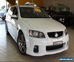 2010 Holden Commodore VE II SV6 White Automatic A SPORTS WAGON