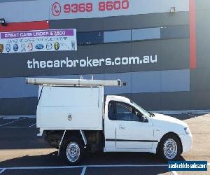 2007 Ford Falcon BF MkII XL (LPG) Tradesman White Automatic 4sp A Cab Chassis