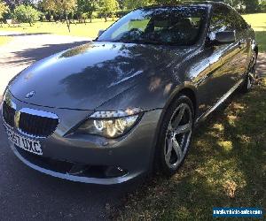 2008 BMW 635D SPORT AUTO GREY HPI CLEAR LOW MILEAGE 