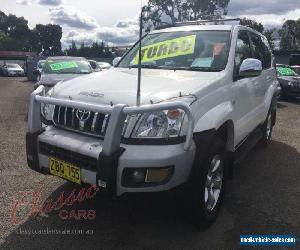 2003 Toyota Landcruiser KZJ120R Prado GXL (4x4) White Manual 5sp M Wagon