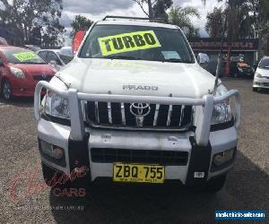 2003 Toyota Landcruiser KZJ120R Prado GXL (4x4) White Manual 5sp M Wagon