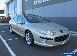 2007 Peugeot 407 MY06 Upgrade ST HDI Touring Comfort Gold Automatic 6sp A Wagon for Sale