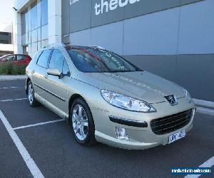 2007 Peugeot 407 MY06 Upgrade ST HDI Touring Comfort Gold Automatic 6sp A Wagon