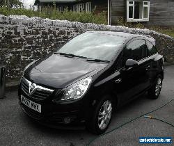 2008 VAUXHALL CORSA SXI A/C BLACK 1.4 for Sale