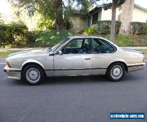 1989 BMW 6-Series