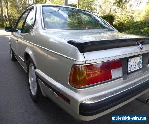 1989 BMW 6-Series