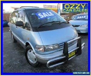 1992 Toyota Tarago TCR11R GLX Blue Automatic 4sp A Wagon