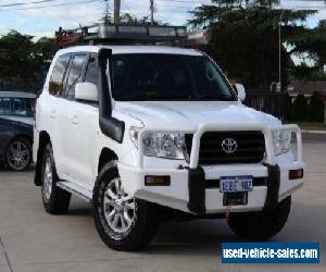 2008 Toyota Landcruiser VDJ200R GXL (4x4) White Automatic 6sp A Wagon