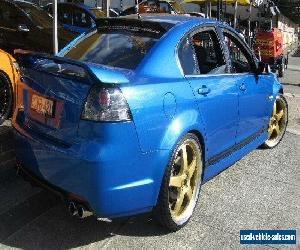 2010 Holden Commodore VE MY10 SV6 Blue Manual 6sp M Sedan