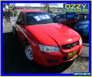 2004 Holden Commodore VZ ONE Tonner Red Automatic 4sp A Cab Chassis