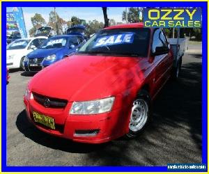 2004 Holden Commodore VZ ONE Tonner Red Automatic 4sp A Cab Chassis