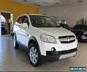 2009 Holden Captiva CG MY09.5 LX White Automatic A Wagon