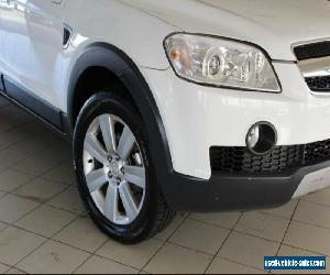 2009 Holden Captiva CG MY09.5 LX White Automatic A Wagon