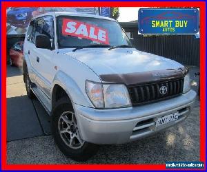 1998 Toyota Landcruiser Prado VZJ95R RV6 (4x4) White Automatic 4sp A Wagon