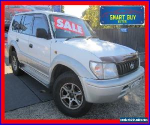 1998 Toyota Landcruiser Prado VZJ95R RV6 (4x4) White Automatic 4sp A Wagon