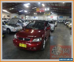 2002 Holden Astra TS Convertible Maroon Automatic 4sp A Convertible