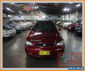 2002 Holden Astra TS Convertible Maroon Automatic 4sp A Convertible