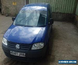 2007 VOLKSWAGEN CADDY SDI BLUE DAMAGED SALVAGE SPARES OR REPAIR DRIVE HOME