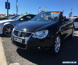 2007 Volkswagen EOS 1F MY08 Upgrade 2.0 TDI Black Automatic 6sp A Convertible for Sale