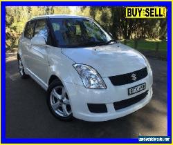 2008 Suzuki Swift EZ 07 Update White Automatic 4sp A Hatchback for Sale