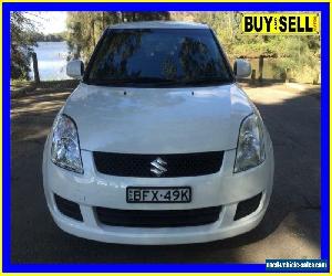 2008 Suzuki Swift EZ 07 Update White Automatic 4sp A Hatchback