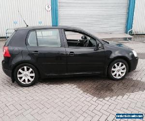 2006 VOLKSWAGEN GOLF GT TDI BLACK DAMAGED SALVAGE SPARES OR REPAIR easy fix  