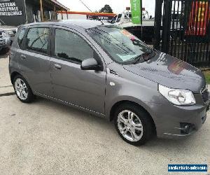 2012 Holden Barina TM TK Grey Automatic 6sp A Hatchback