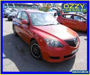 2004 Mazda 3 BK Neo Red Manual 5sp M Hatchback