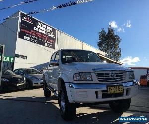 2005 Mazda B4000 Bravo SDX (4x4) White Manual 5sp M Dual Cab Pick-up