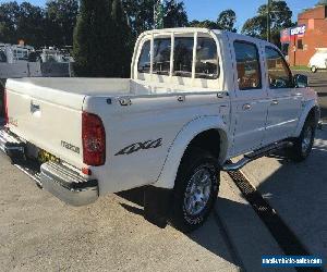 2005 Mazda B4000 Bravo SDX (4x4) White Manual 5sp M Dual Cab Pick-up