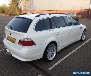 2006 BMW 530D TOURING AUTO WHITE 300-BHP DIESEL EX POLICE CAR