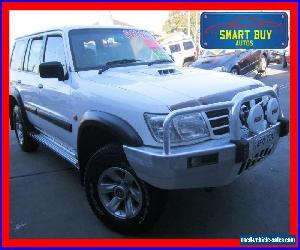 2003 Nissan Patrol GU III ST (4x4) White Manual 5sp M Wagon