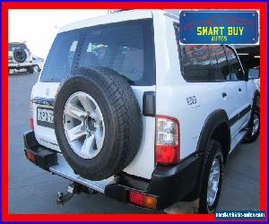 2003 Nissan Patrol GU III ST (4x4) White Manual 5sp M Wagon