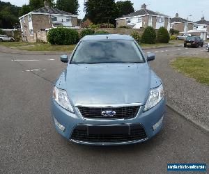 2010/10 FORD MONDEO ZETEC 2.0 TDCI 140 5DR BLUE AC ALLOYS FSH NO RESERVE