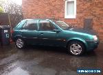 2002 FORD FIESTA 5 DOOR FREESTYLE GREEN - 1 LADY OWNER - FULL SERVICE HISTORY for Sale