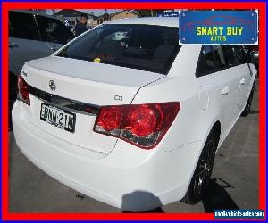 2010 Holden Cruze JG CD White Manual 5sp M Sedan